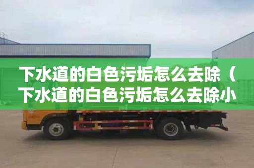 下水道的白色污垢怎么去除（下水道的白色污垢怎么去除小妙招）