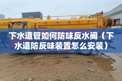 下水道管如何防味反水阀（下水道防反味装置怎么安装）