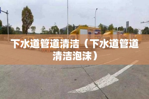 下水道管道清洁（下水道管道清洁泡沫）