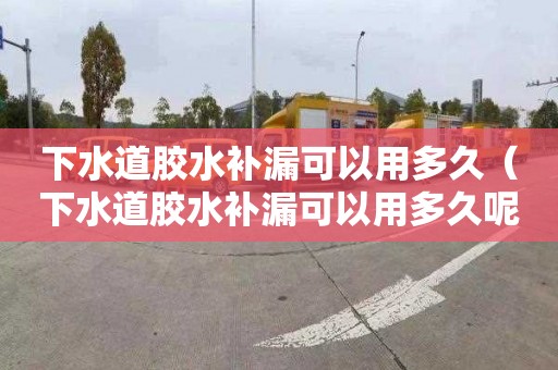 下水道胶水补漏可以用多久（下水道胶水补漏可以用多久呢）