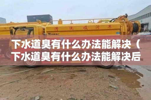 下水道臭有什么办法能解决（下水道臭有什么办法能解决后的效果）