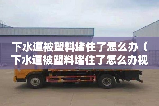 下水道被塑料堵住了怎么办（下水道被塑料堵住了怎么办视频）
