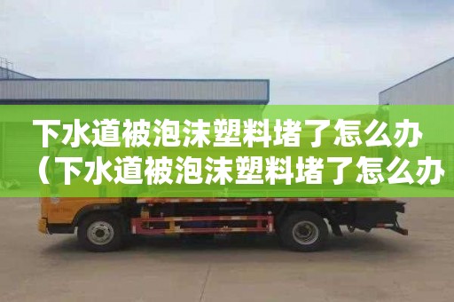下水道被泡沫塑料堵了怎么办（下水道被泡沫塑料堵了怎么办呢）