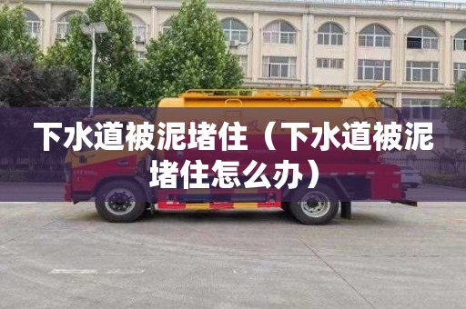 下水道被泥堵住（下水道被泥堵住怎么办）