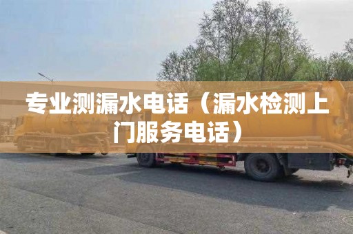 专业测漏水电话（漏水检测上门服务电话）
