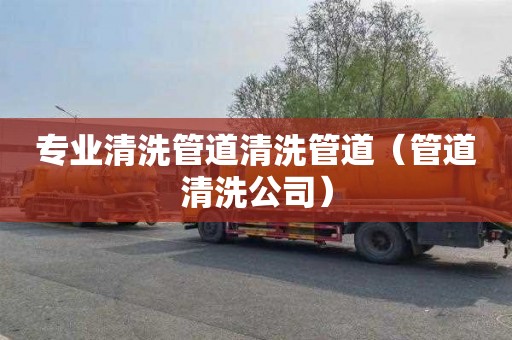 专业清洗管道清洗管道（管道清洗公司）