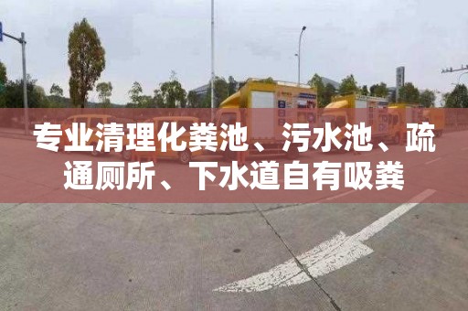 专业清理化粪池、污水池、疏通厕所、下水道自有吸粪 专业清理化粪池、污水池、疏通厕所、下水道自有吸粪