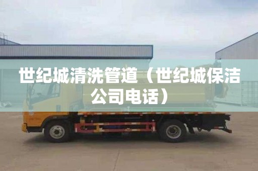 世纪城清洗管道（世纪城保洁公司电话）