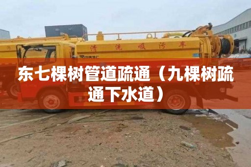 东七棵树管道疏通（九棵树疏通下水道）