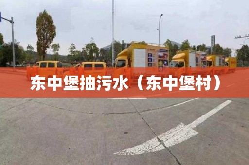 东中堡抽污水（东中堡村）