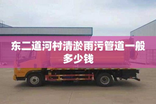 东二道河村清淤雨污管道一般多少钱