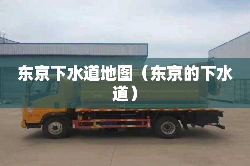 东京下水道地图（东京的下水道）