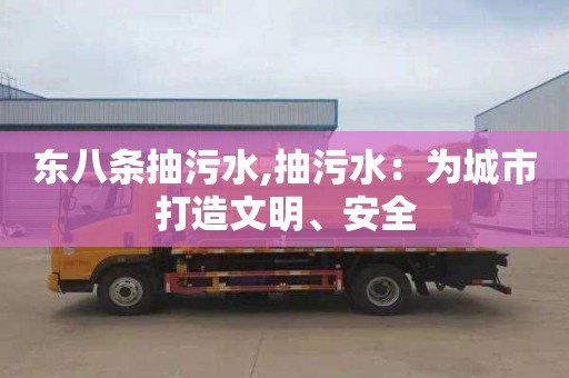 东八条抽污水,抽污水：为城市打造文明、安全