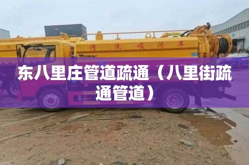 东八里庄管道疏通（八里街疏通管道）