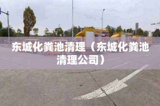 东城化粪池清理（东城化粪池清理公司）
