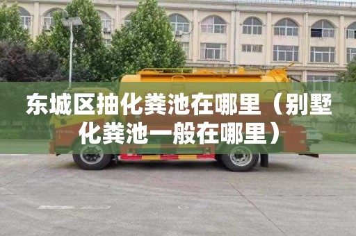 东城区抽化粪池在哪里（别墅化粪池一般在哪里）