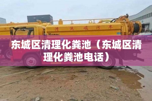 东城区清理化粪池（东城区清理化粪池电话）