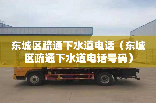 东城区疏通下水道电话（东城区疏通下水道电话号码）