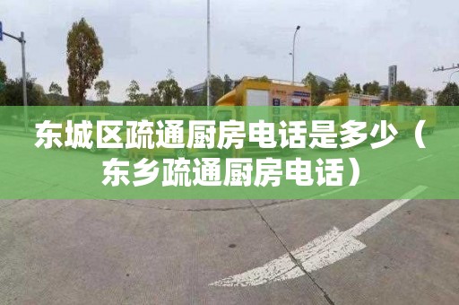 东城区疏通厨房电话是多少（东乡疏通厨房电话）