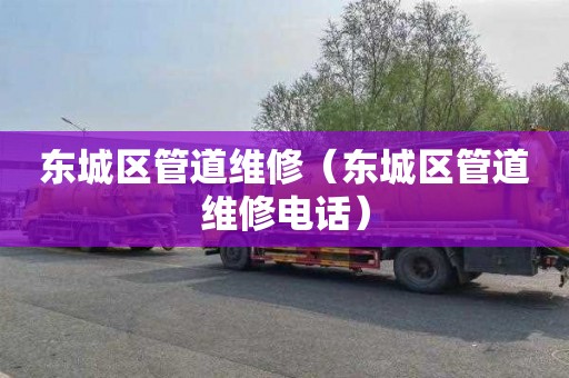 东城区管道维修（东城区管道维修电话）