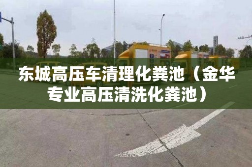 东城高压车清理化粪池（金华专业高压清洗化粪池）