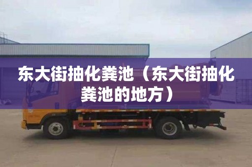 东大街抽化粪池（东大街抽化粪池的地方）