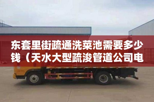 东套里街疏通洗菜池需要多少钱（天水大型疏浚管道公司电话）