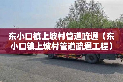东小口镇上坡村管道疏通（东小口镇上坡村管道疏通工程）