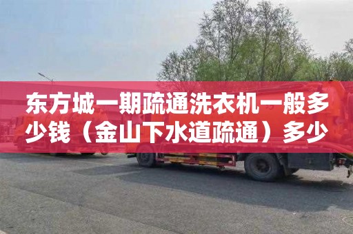 东方城一期疏通洗衣机一般多少钱（金山下水道疏通）多少钱