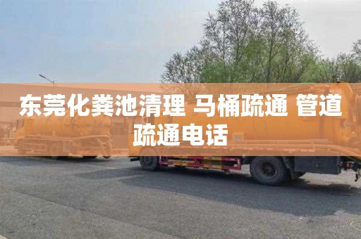 东莞化粪池清理 马桶疏通 管道疏通电话 东莞化粪池清理 马桶疏通 管道疏通电话