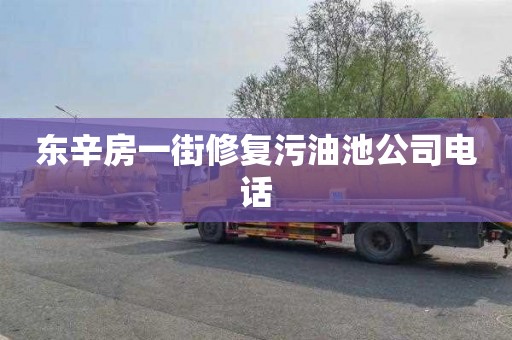 东辛房一街修复污油池公司电话