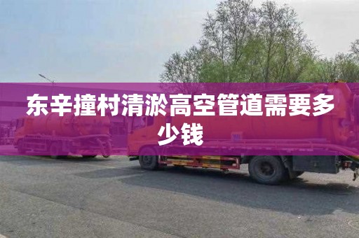 东辛撞村清淤高空管道需要多少钱