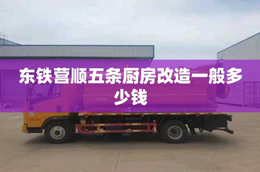 东铁营顺五条厨房改造一般多少钱