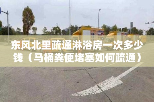 东风北里疏通淋浴房一次多少钱（马桶粪便堵塞如何疏通）