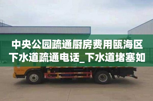 中央公园疏通厨房费用瓯海区下水道疏通电话_下水道堵塞如何疏通