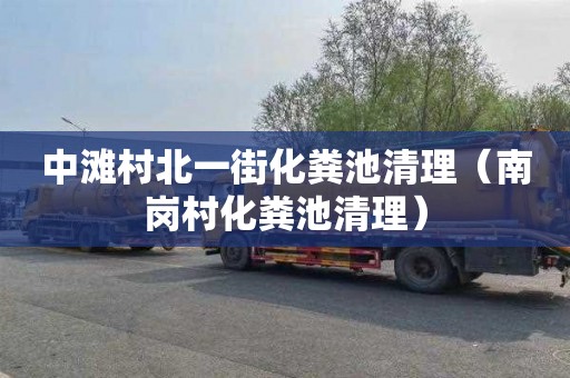 中滩村北一街化粪池清理（南岗村化粪池清理）