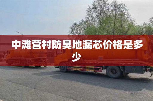 中滩营村防臭地漏芯价格是多少