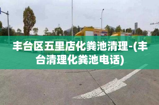 丰台区五里店化粪池清理-(丰台清理化粪池电话)