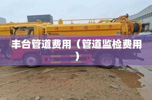 丰台管道费用（管道监检费用）