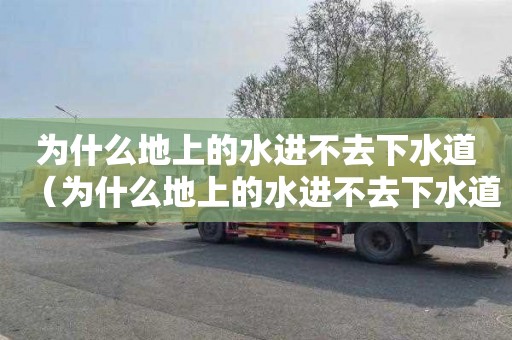 为什么地上的水进不去下水道（为什么地上的水进不去下水道呢）
