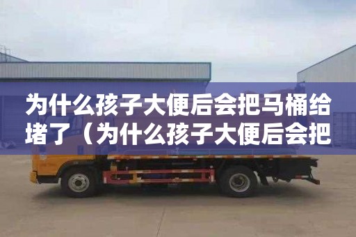 为什么孩子大便后会把马桶给堵了（为什么孩子大便后会把马桶给堵了,怎么办）