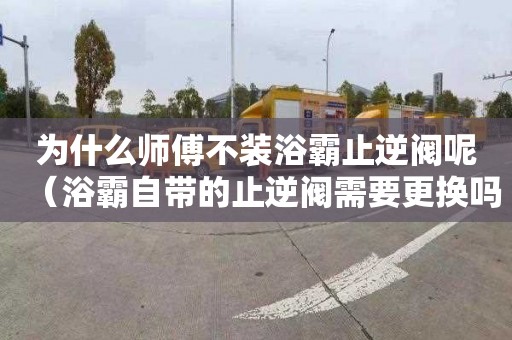 为什么师傅不装浴霸止逆阀呢（浴霸自带的止逆阀需要更换吗）