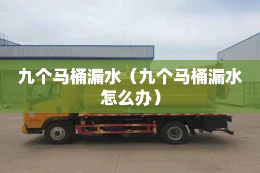 九个马桶漏水（九个马桶漏水怎么办）