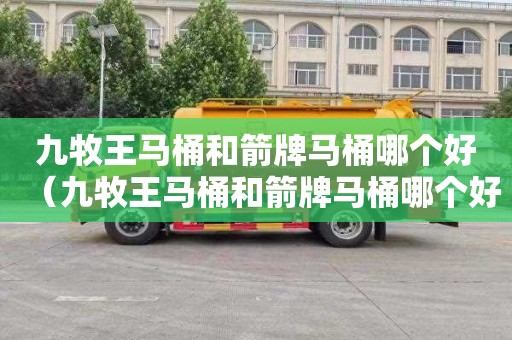 九牧王马桶和箭牌马桶哪个好（九牧王马桶和箭牌马桶哪个好一点）