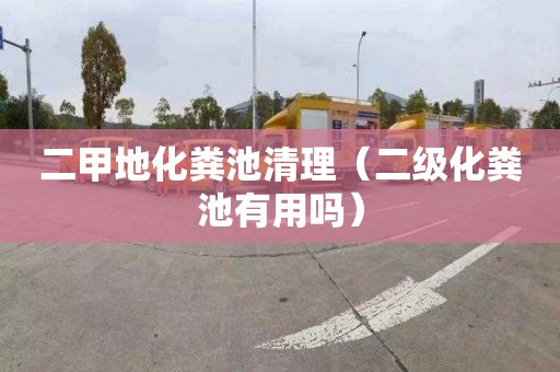 二甲地化粪池清理（二级化粪池有用吗）