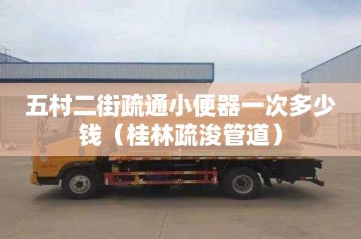五村二街疏通小便器一次多少钱（桂林疏浚管道）