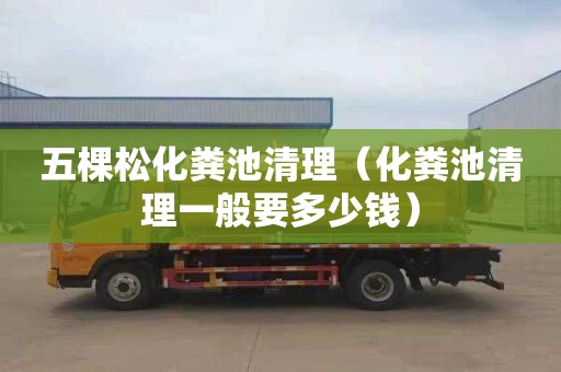 五棵松化粪池清理（化粪池清理一般要多少钱）