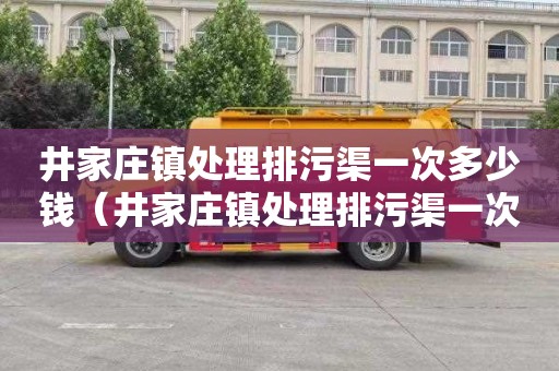 井家庄镇处理排污渠一次多少钱（井家庄镇处理排污渠一次多少钱啊）
