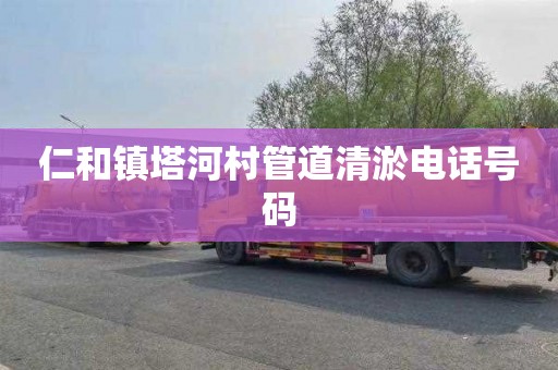 仁和镇塔河村管道清淤电话号码