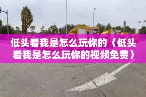 低头看我是怎么玩你的（低头看我是怎么玩你的视频免费）
